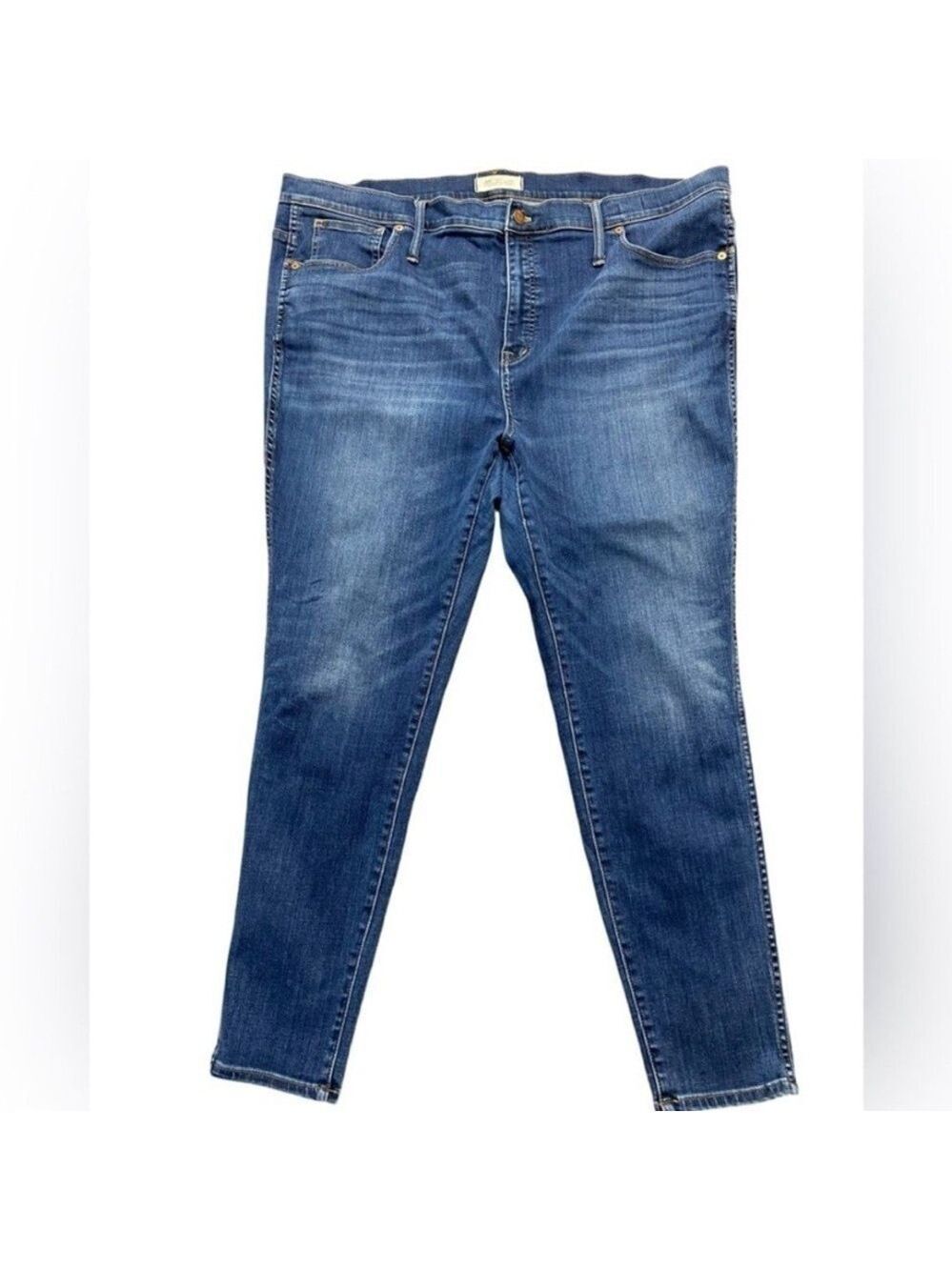 Madewell Women's Skinny Jeans in Deep Blue Sz 36
